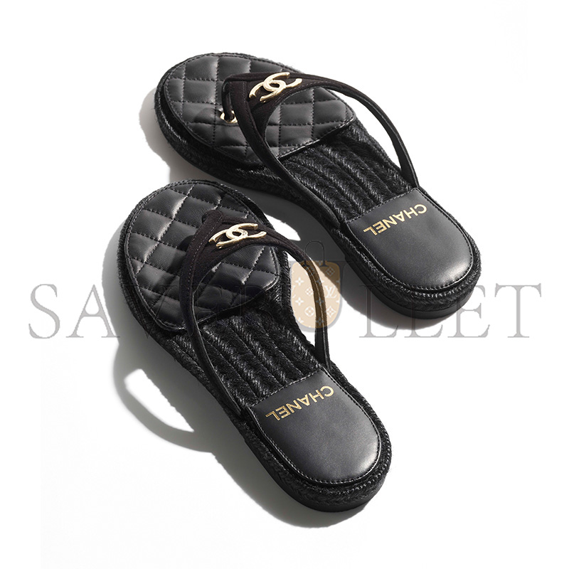 CHANEL COCO BEACH SANDALS G46336